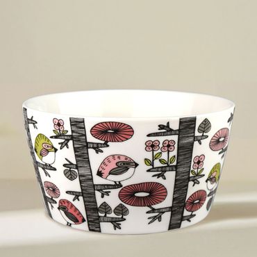 Bowl "Dancing Birds"Fabelskog