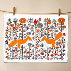Kitchen towel" Kind Fox " Fabelskog