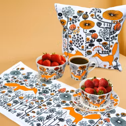 Cushion cover "Kind Fox" Fabelskog series