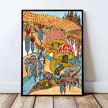 Art print A3 "Autumn fantasy"