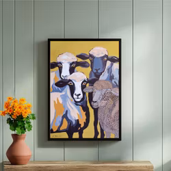 Art print A3 "Sheep"