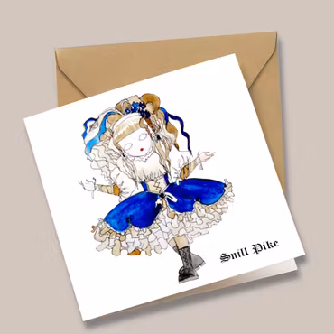 Art card “Snill Pike”