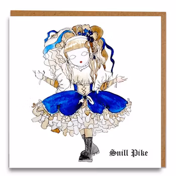 Art card “Snill Pike”