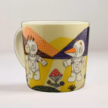 Ny Kaffekopp "Space Travelers"Fabelskog