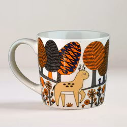 Ny Kaffekopp"Raslende trær" fra Fabelskog 0,25L