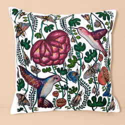 Putetrekk “Colibri” blå