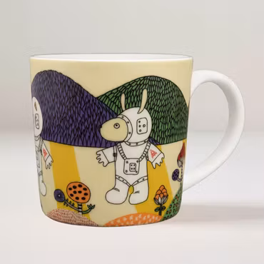Ny Kaffekopp "Space Travelers"Fabelskog 0,25L