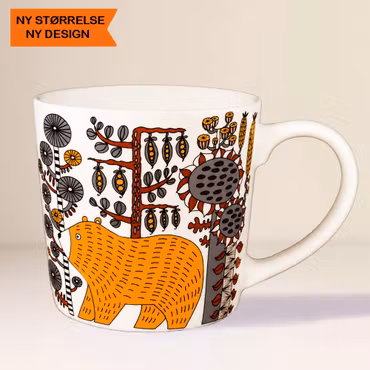 Ny Kaffekopp"Smarte Bjørner " fra Fabelskog 0,25L