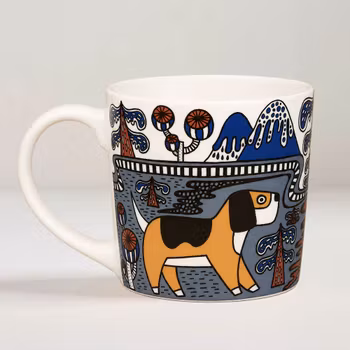 New Coffee Cup "Beagle" from Fabelskog 0.25L
