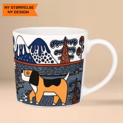 Ny Kaffekopp"Beagle"Fabelskog 0,25L