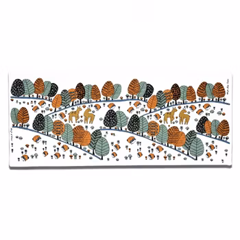 Table Runner "Rustling Trees" Fabelskog series