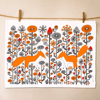 Kitchen towel" Kind Fox " Fabelskog