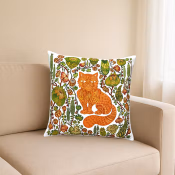 Putetrekk "Katten grøn "