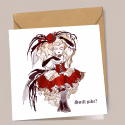 Greeting Card “Snill Pikel?”