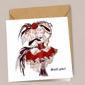 Greeting Card “Snill Pikel?”