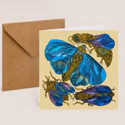 Kunstkort “Insekter”