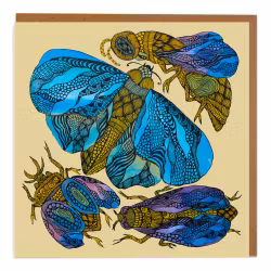 Kunstkort “Insekter”