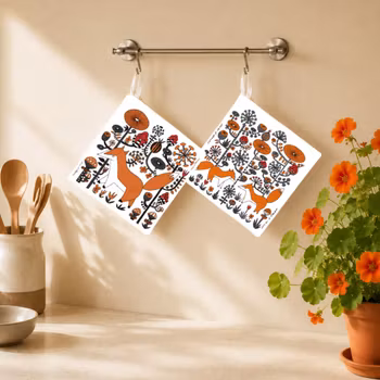 Potholder Kind Fox