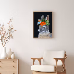 Plakat  A3 "Kaninens fantasi"