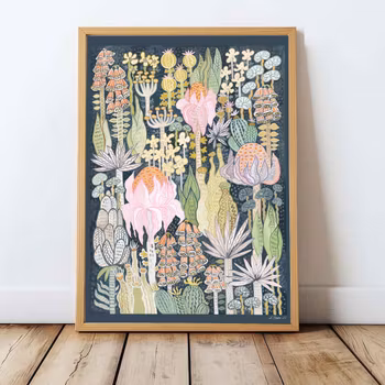 Plakat  A3 "Magic Garden"