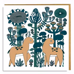 Kunstkort “Slue Rådyr” Fabelskog