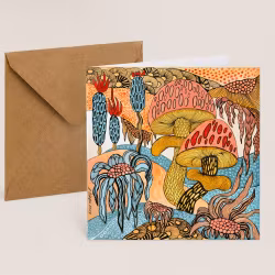 Art card "Mushroom"