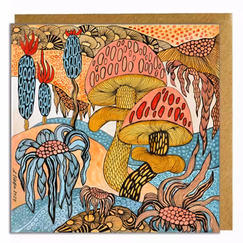 Art card "Mushroom"
