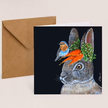 Art card "Rabbit's fantasy"