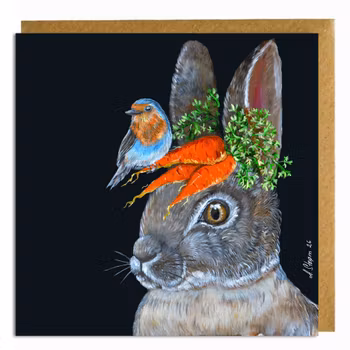Art card "Rabbit's fantasy"
