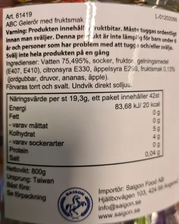 Jelly  Assorti  850 g TikTok