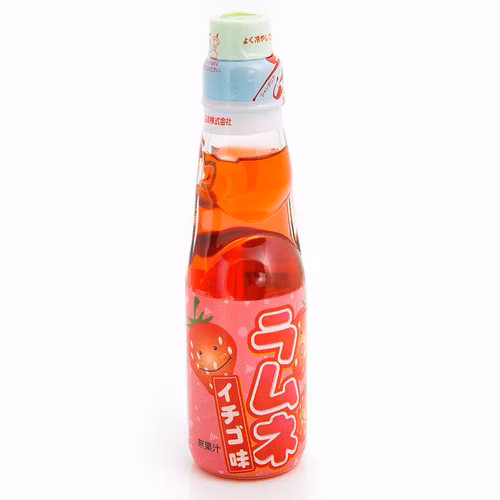 RAMUNE SODA STRAWBERRY 200ml  TikTok