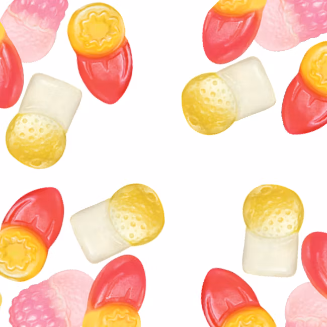 Tuttifrutti Passion lösvikt priset gäller 50g