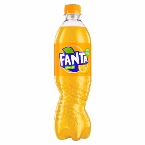 Fanta Orange 50 c priset inklusive pant