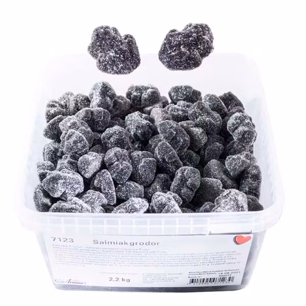 Salmiakgrodor lösvikt priset gäller 50g