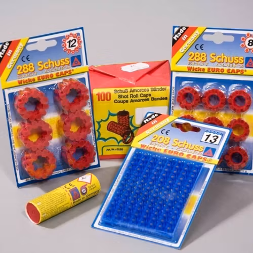 12-skottsringar, blisterkort med 216 skott