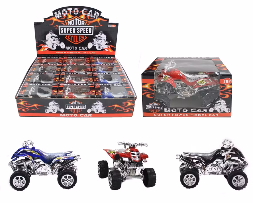 Cross Quad 3-faldig sorterad - ca 11cm