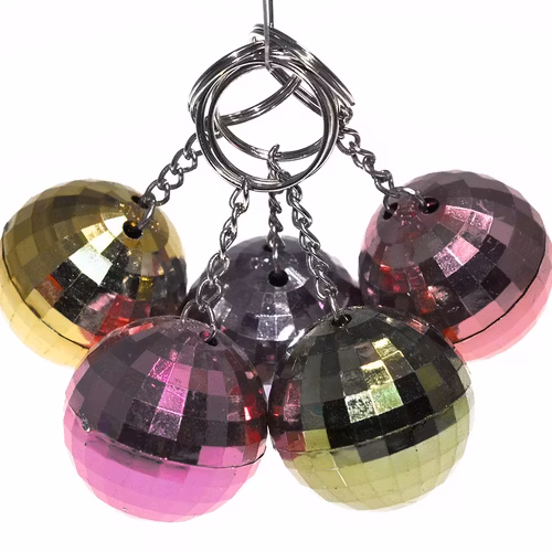 Discokula blandad efter färg