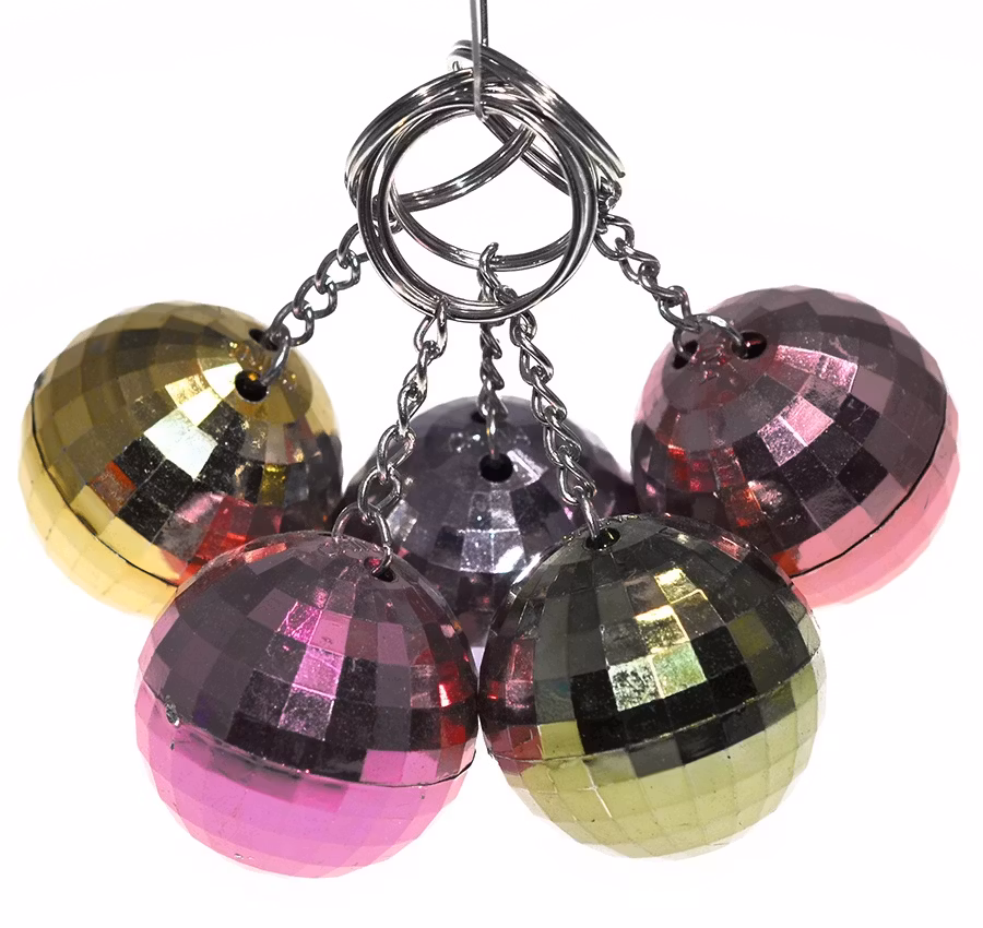 Discokula blandad efter färg