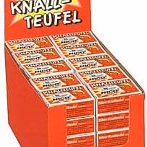 Knallteufel i 50 mm vikbox
