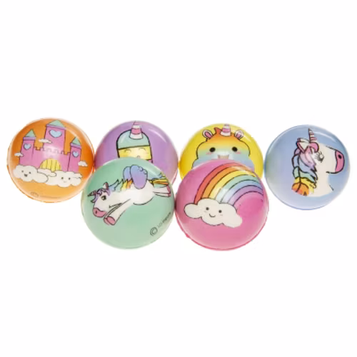 Mjuk BOLL, ENHÖRNING 6CM