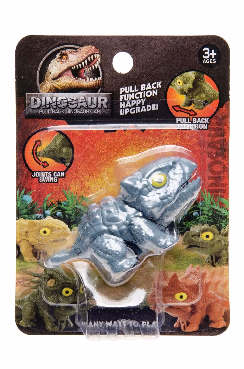 DRA TILLBAKA DINOSAURIE BC