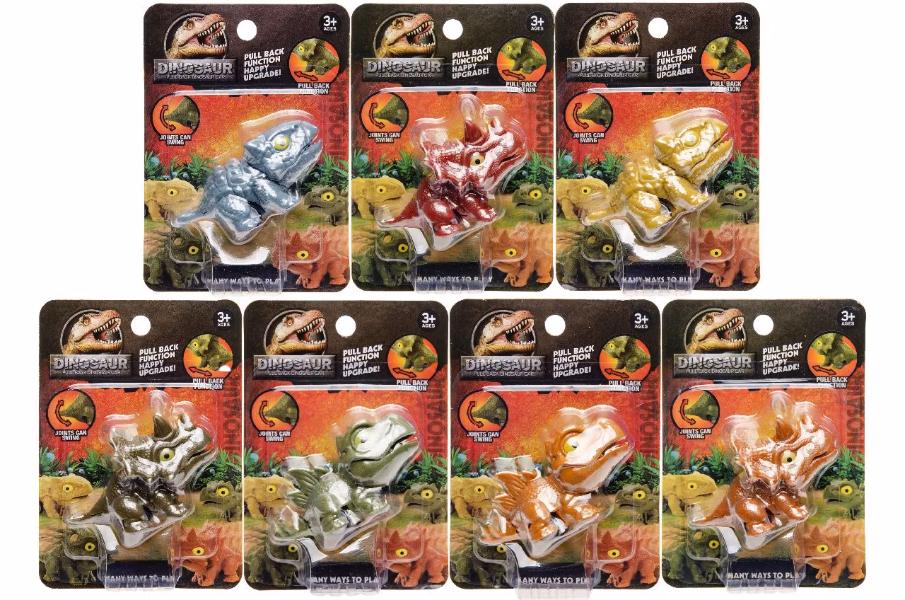 DRA TILLBAKA DINOSAURIE BC
