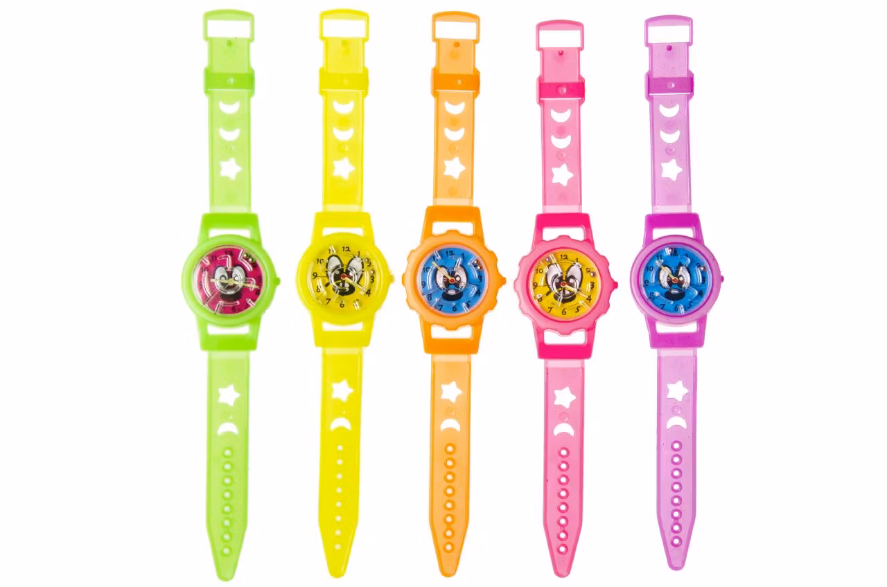 NEON KLOCKA LABYRINT SPEL