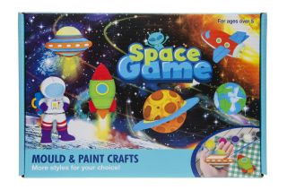 Space Game Mould & Paint Crafts – Skapa Ditt Eget Rymdäventyr!
