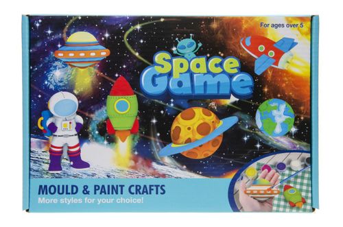 Space Game Mould & Paint Crafts – Skapa Ditt Eget Rymdäventyr!