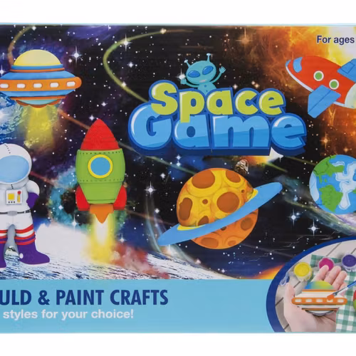 Space Game Mould & Paint Crafts – Skapa Ditt Eget Rymdäventyr!