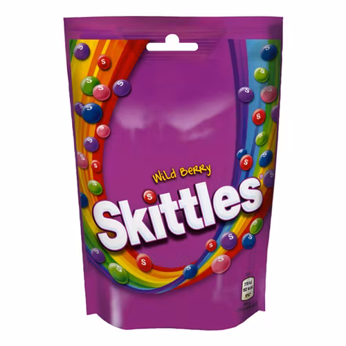 SKITTLES Wildberry i Påse