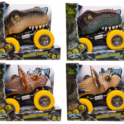 DRA TILLBAKA CRAZY DINO BIL