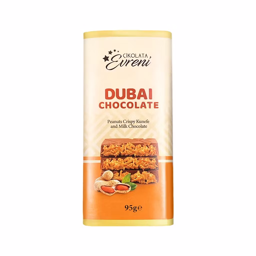 Eureni Dubai Chocolate Peanut flavor