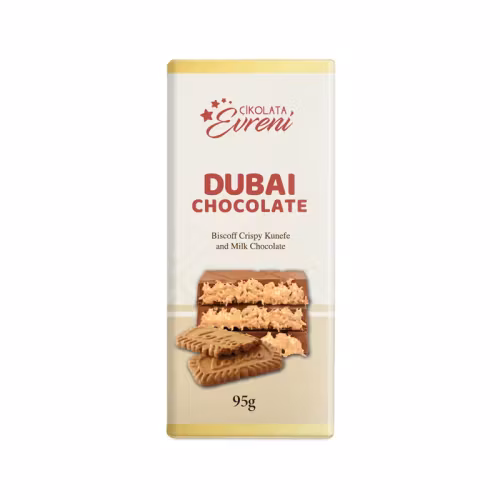 Eureni Dubai Chocolate Biscoff flavor
